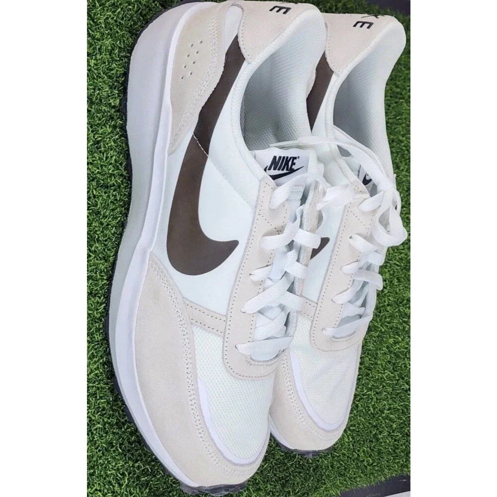 Nike Sneakers Men's 11.5 White Black Phantom Cream Paige Waffle Nav Runner